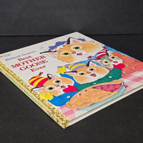 Vintage 1990s Richard Scarrys Best Mother Goose Ever Golden Book Hard Cover - Picture 3 of 10